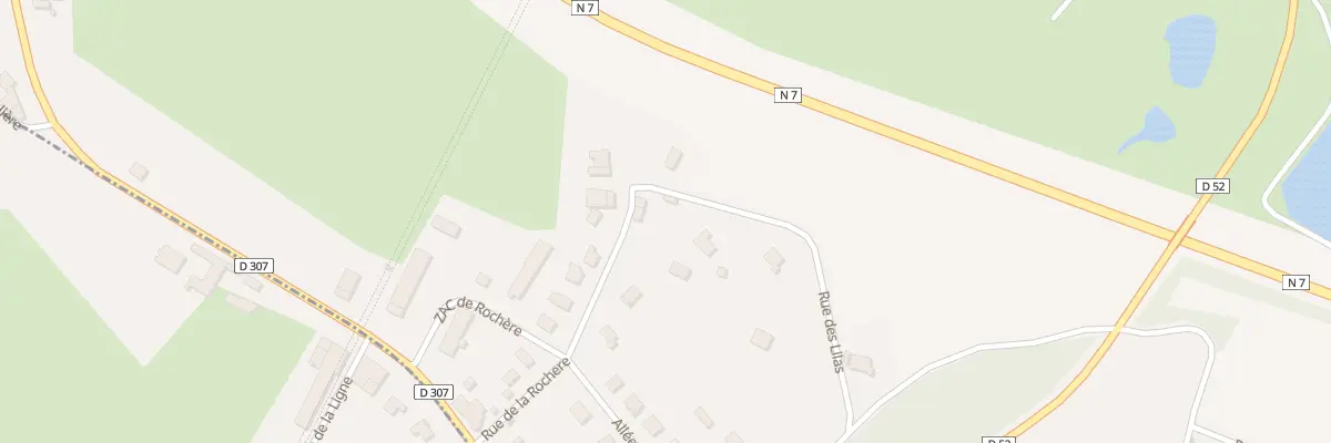 Plan du 14 Rue de Rochère à Saint-Martin-d’Estréaux