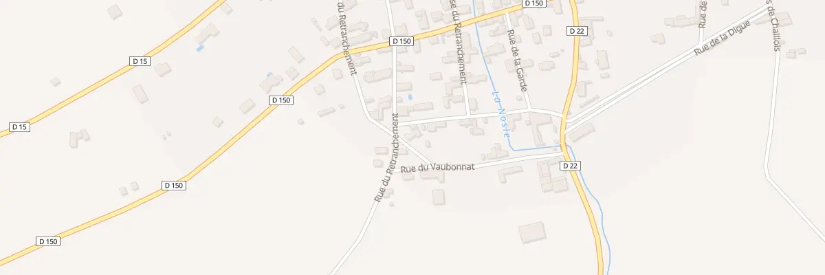 Plan du 6 Rue du Vaubonnat à Saint-Mards-en-Othe