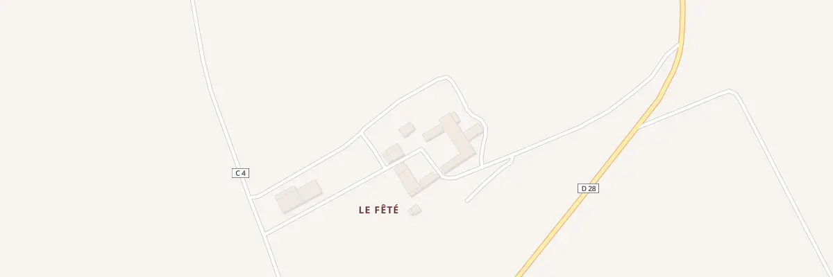 Plan du 5074 Le Fete à Ventelay