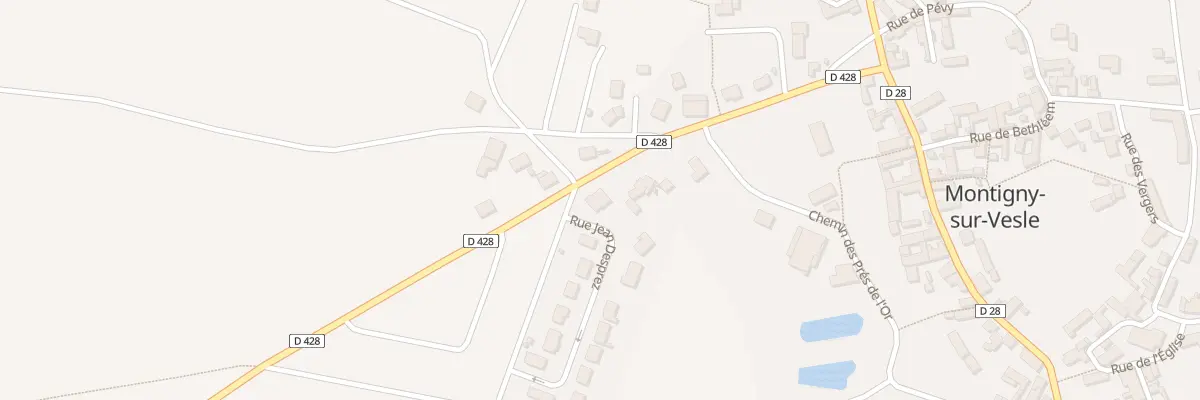 Plan du 9 Rue des Venteaux à Montigny-sur-Vesle