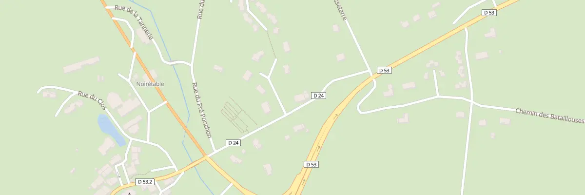 Plan du 1 Rue du Marechal Ferrand aux Salles