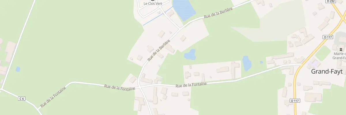 Plan du 17 Rue de la Berliere à Grand-Fayt