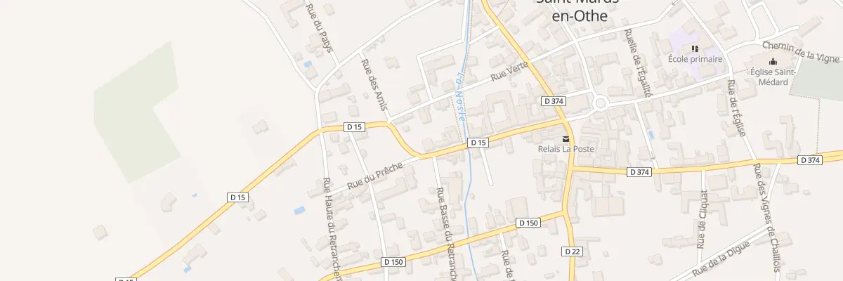 Plan du 18 Rue du Professeur d’Hérelle à Saint-Mards-en-Othe