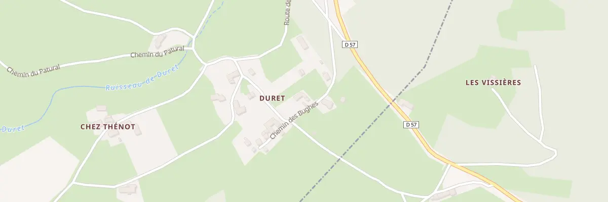 Plan du 5149 Duret à Saint-Martin-des-Olmes