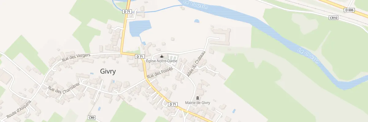 Plan du 3 Rue du Mal Perthuis à Givry