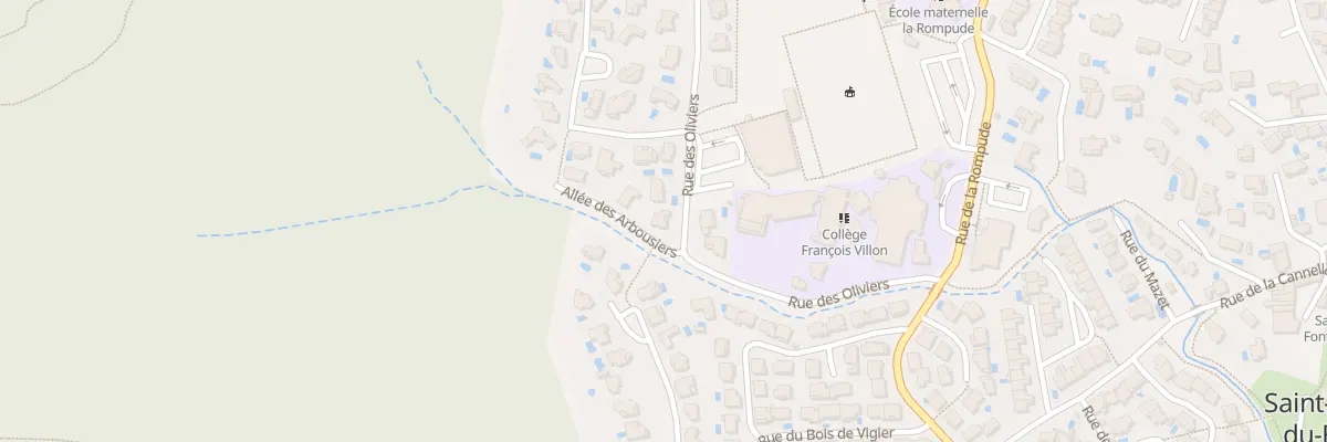 Plan du 526 Rue des Oliviers à Saint-Gély-du-Fesc