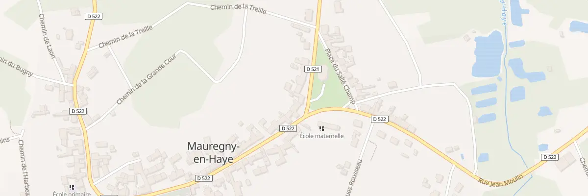 Plan du 3 Rue Notre-dame de Liesse à Mauregny-en-Haye
