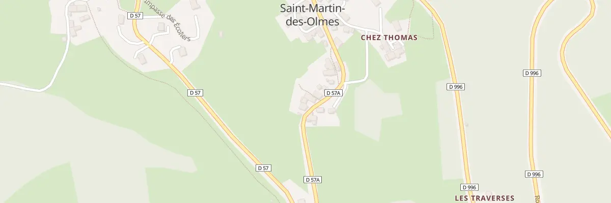 Plan du 5113 Le Bourg à Saint-Martin-des-Olmes