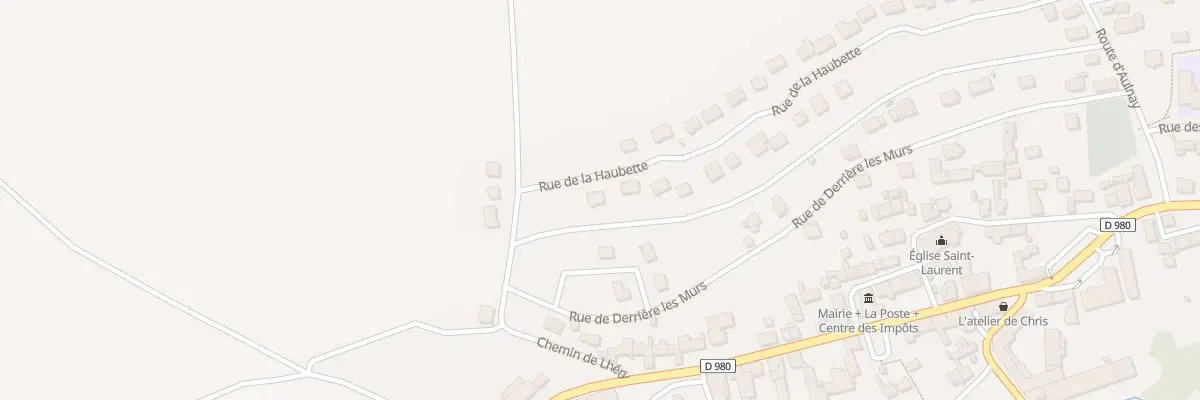 Plan du 33 Rue de la Haubette à Ville-en-Tardenois