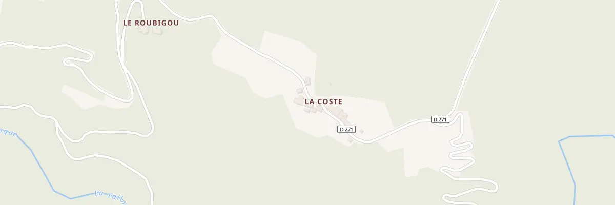 Plan du 5075 Hameau de la Coste à Soudorgues