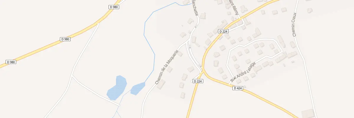Plan du 1 Che de la Moquerie à Ville-en-Tardenois