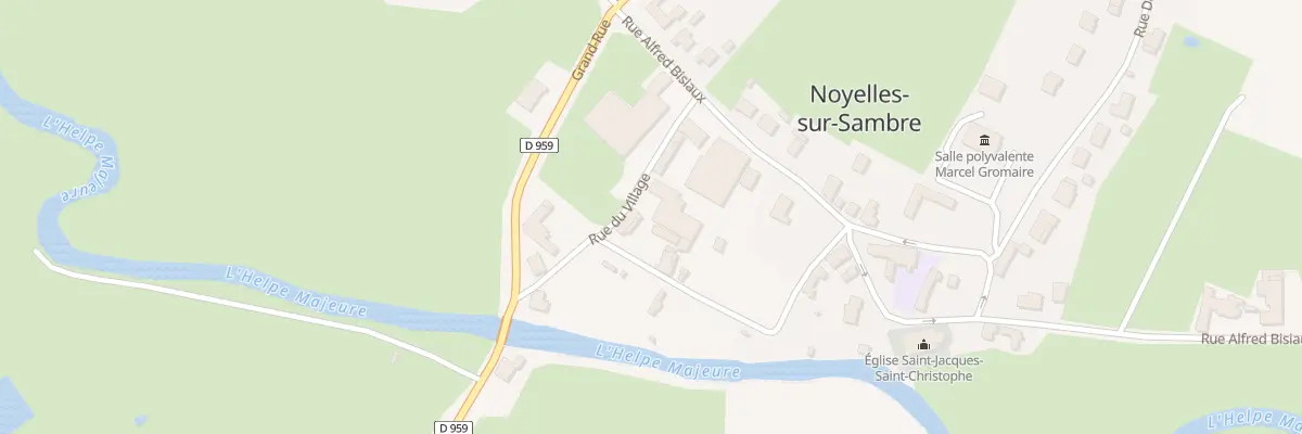 Plan du 5 Rue du Village à Noyelles-sur-Sambre