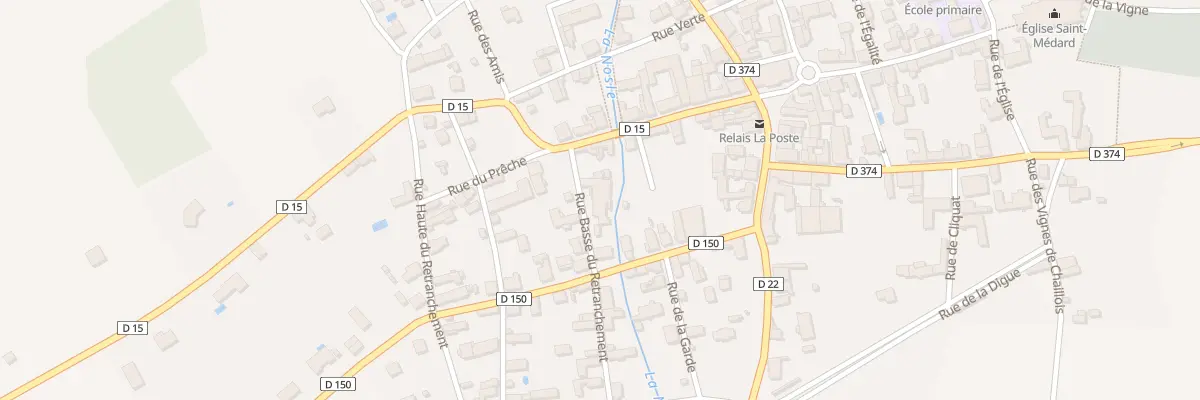 Plan du 3 Rue Basse du Retranchement à Saint-Mards-en-Othe