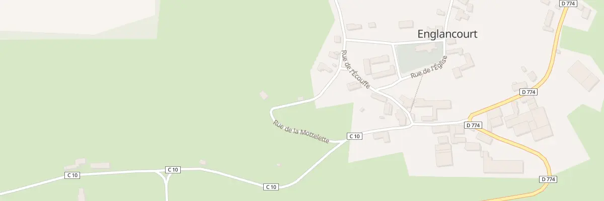 Plan du 3 Rue de la Mottelette à Englancourt