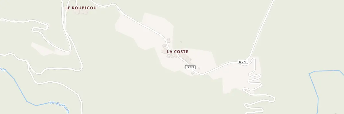 Plan du 5310 Hameau de la Coste à Soudorgues