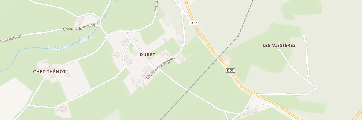Plan du 5169 Duret à Saint-Martin-des-Olmes