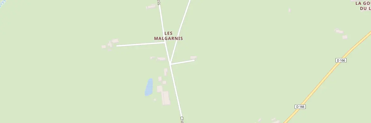 Plan du 5461 Les Malgarnis au Donjon