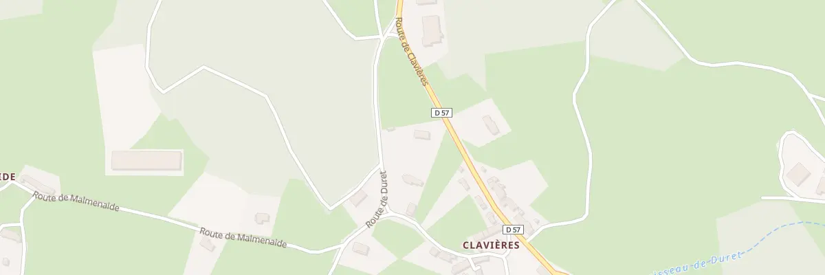 Plan du 5221 Clavieres à Saint-Martin-des-Olmes