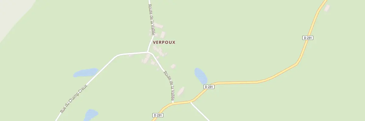Plan du 4 Rte de la Vallée à Dun-sur-Grandry