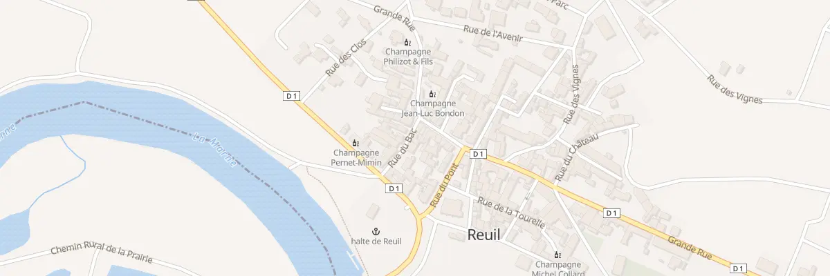 Plan du 1 Rue du Bac à Cœur-de-la-Vallée