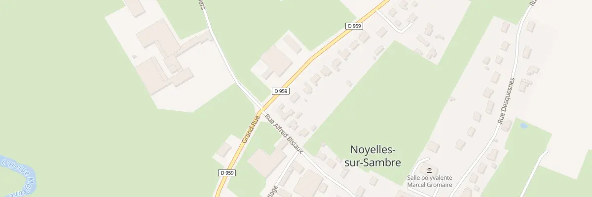 Plan du 66 Grand Rue à Noyelles-sur-Sambre