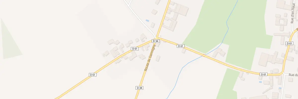 Plan du 1 Rue d’En Bas à Beugnon