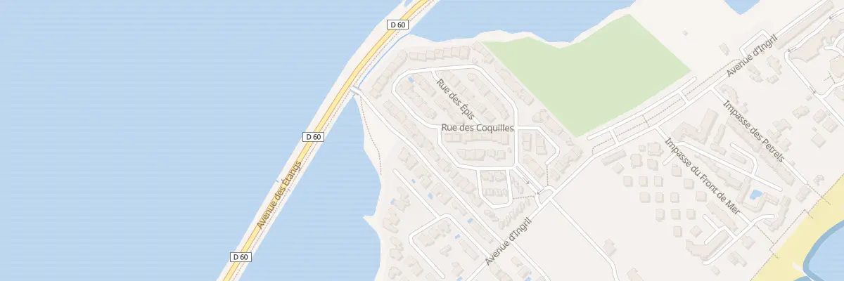 Plan du 23 Rue du Golfe à Frontignan