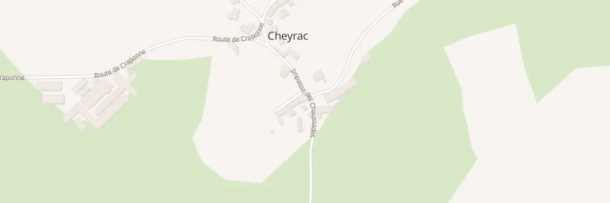 Plan du 5052 Cheyrac à Saint-Victor-sur-Arlanc