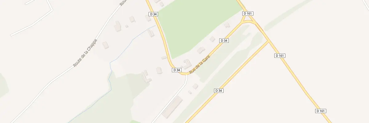 Plan du 43 Rue de la Gare à Neuvy-Sautour