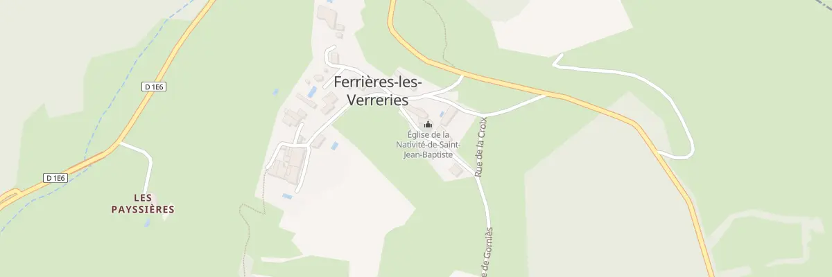Plan du 78 Dra des Gornies à Ferrières-les-Verreries