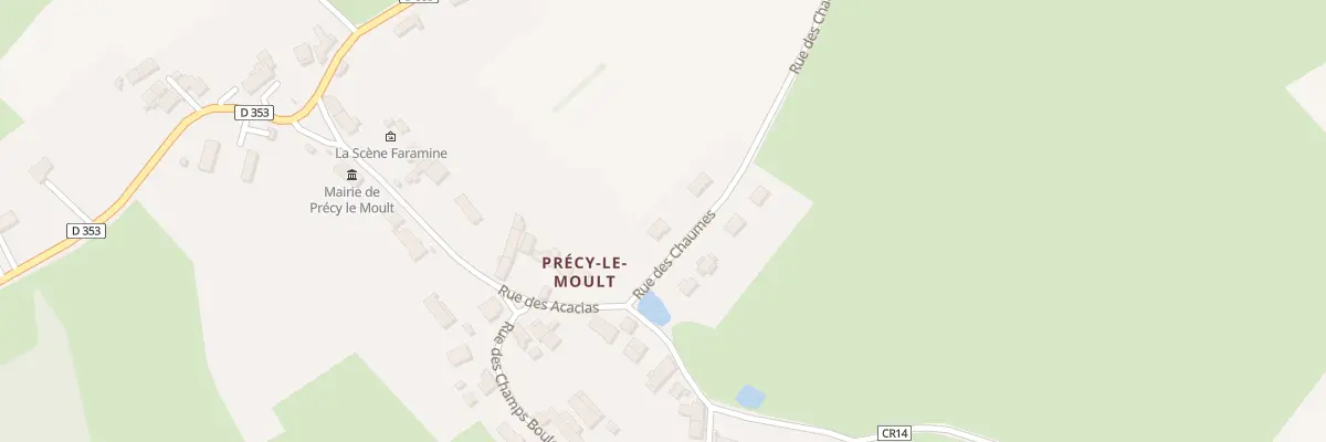 Plan du 3 Rue des Chaumes à Pierre-Perthuis