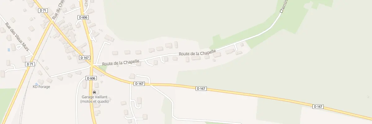 Plan du 10 Rte de la Chapelle à Sermizelles