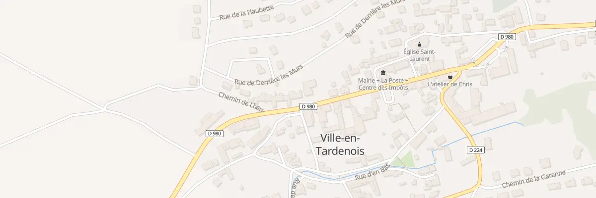 Plan du 36 Rue Charles de Gaulle à Ville-en-Tardenois