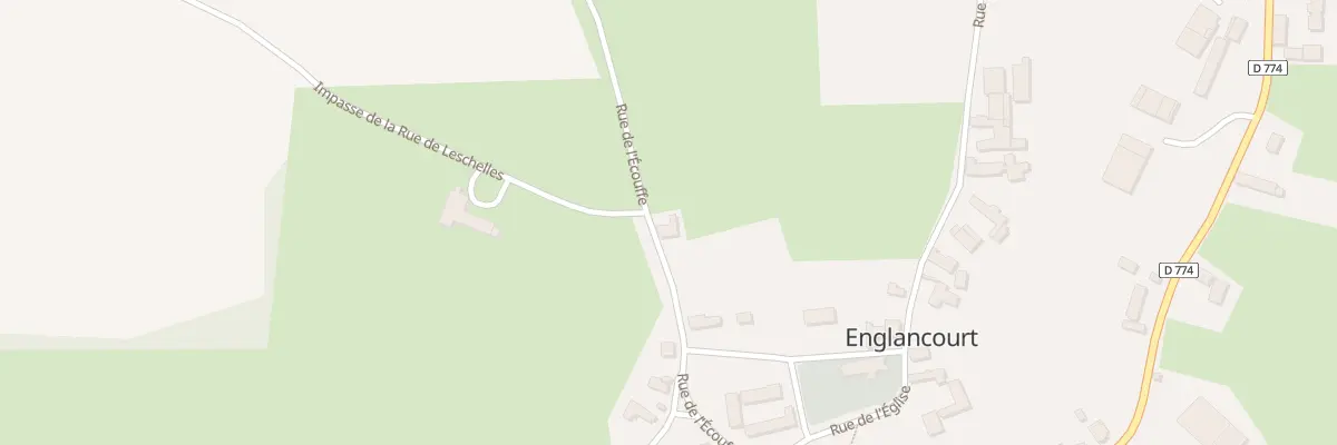 Plan du 6 Rue de l’Ecouffe à Englancourt