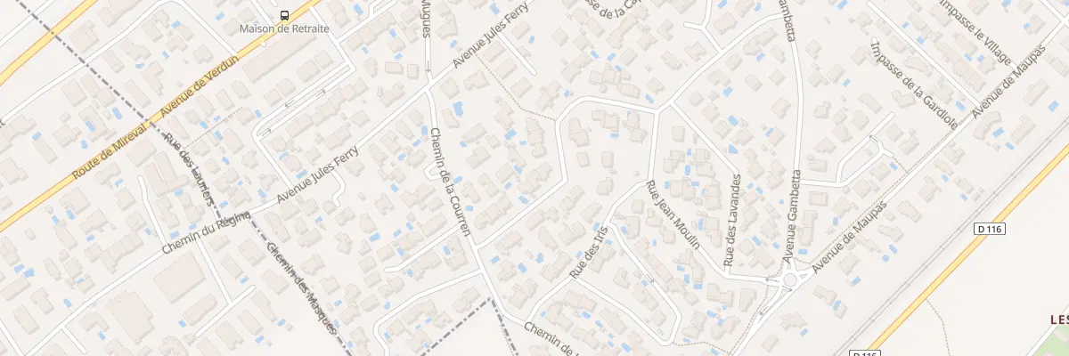 Plan du 24 Rue du Muguet à Mireval