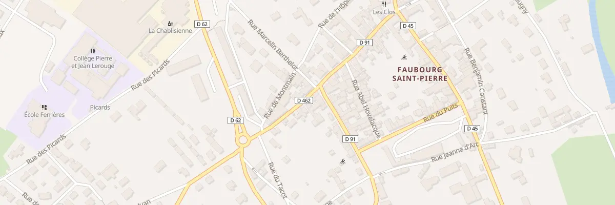 Plan du 3 Rue de Valvan à Chablis