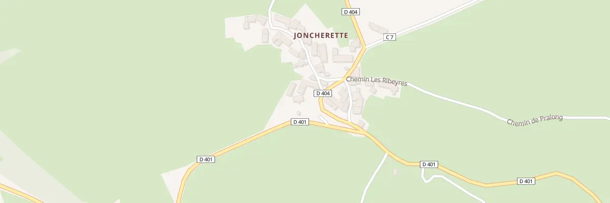 Plan du 5102 Joncherette à Rauret