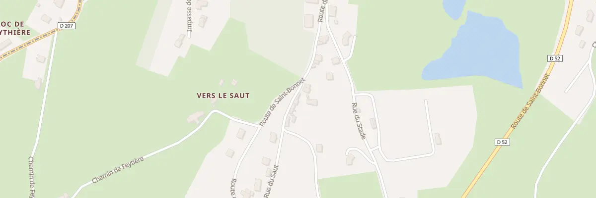 Plan du 7 Rue du Saut à Saint-Martin-d’Estréaux