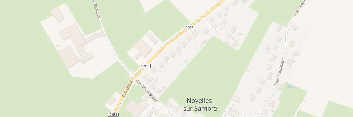 Plan du 72 Grand Rue à Noyelles-sur-Sambre
