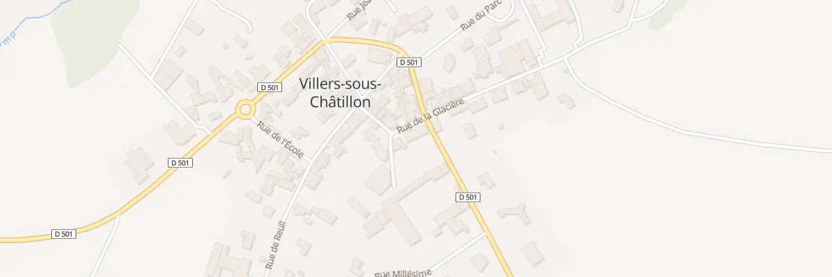 Plan du 58 Rue de Tincourt - Villers Chat à Cœur-de-la-Vallée