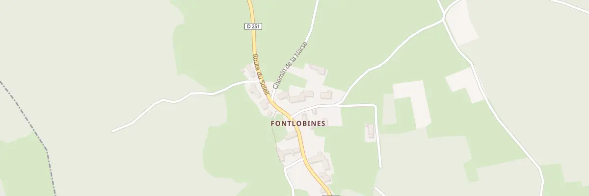 Plan du 5227 Fontlobines à Saint-Just