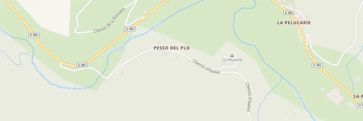 Plan du 5263 Pesso Del Plo à Moissac-Vallée-Française