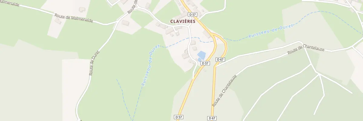 Plan du 5161 Clavieres à Saint-Martin-des-Olmes
