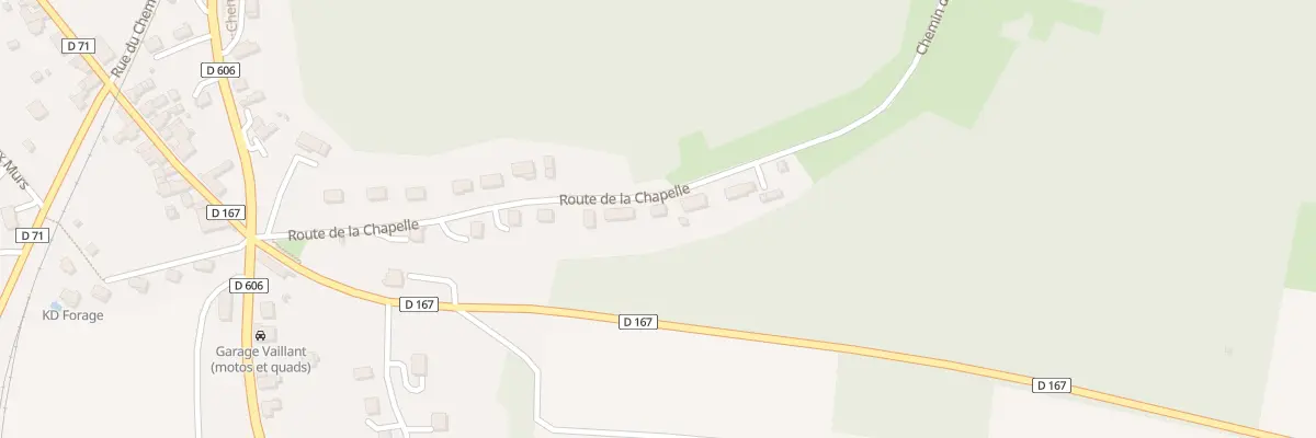 Plan du 14 Rte de la Chapelle à Sermizelles