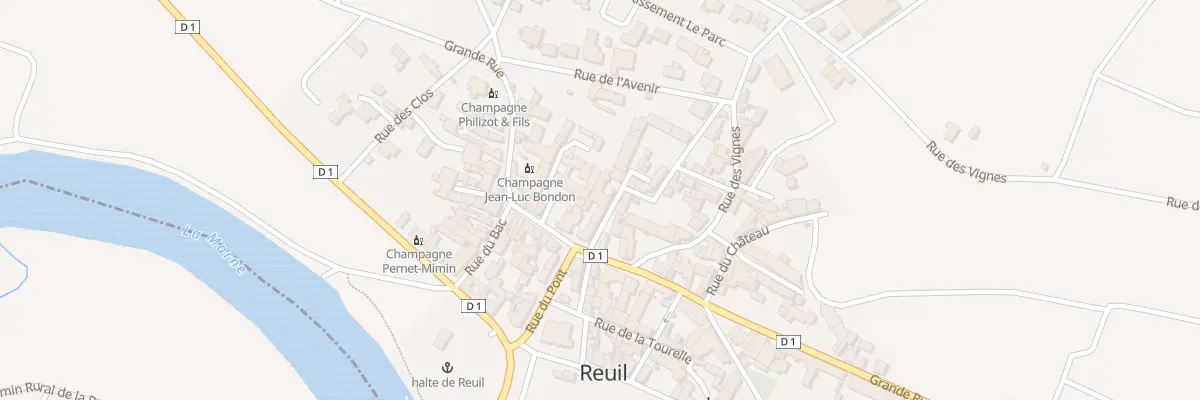 Plan du 1 Rue de la Recette à Cœur-de-la-Vallée