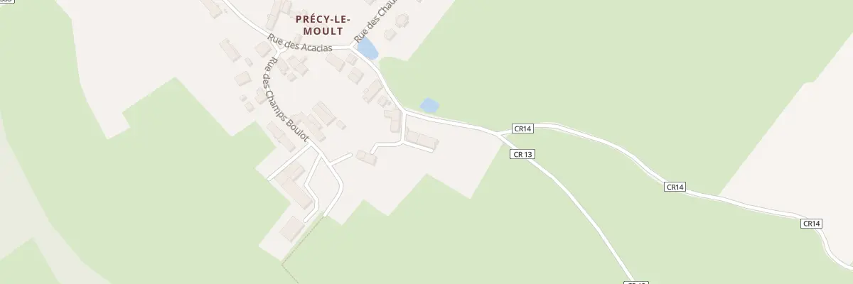 Plan du 9 Imp des Mares à Pierre-Perthuis