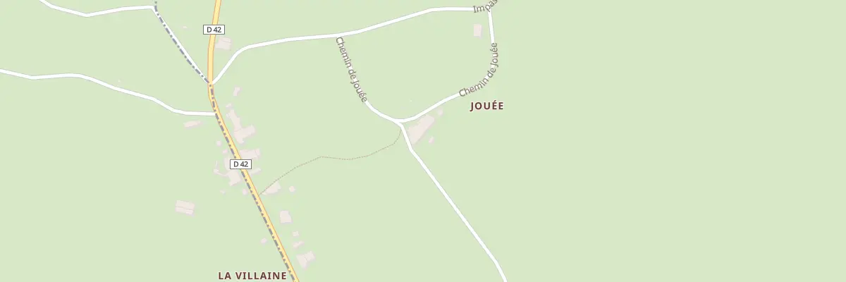 Plan du 4 Jouee à Pouques-Lormes