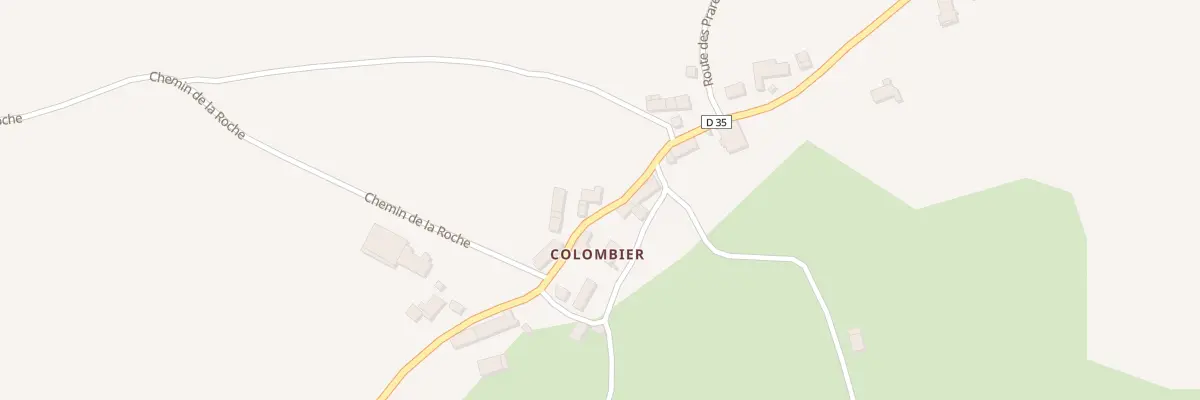 Plan du 5135 Colombier à Saint-Jean-d’Aubrigoux