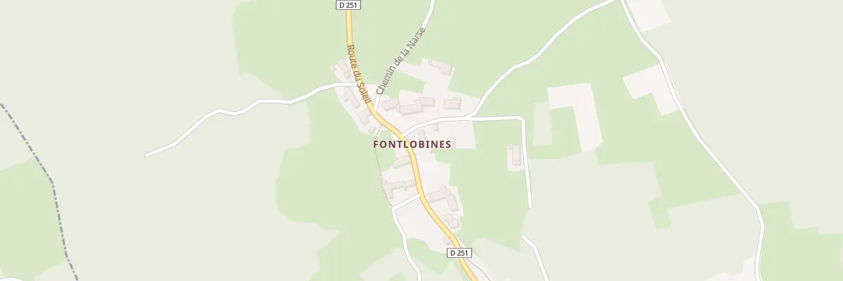 Plan du 5201 Fontlobines à Saint-Just