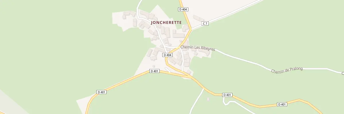 Plan du 5103 Joncherette à Rauret
